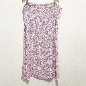 Classic Blues by Wrangler Woman Floral Maxi Skirt Size L